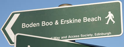 Signage for Boden Boo